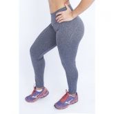 F43 - Calça Legging Suplex Mescla Montaria