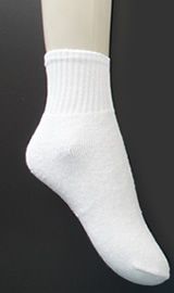 002-Meia Canelada Masculina Atoalhada