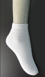 004-Meia Masculina Sapatilha Invisível Atoalhada